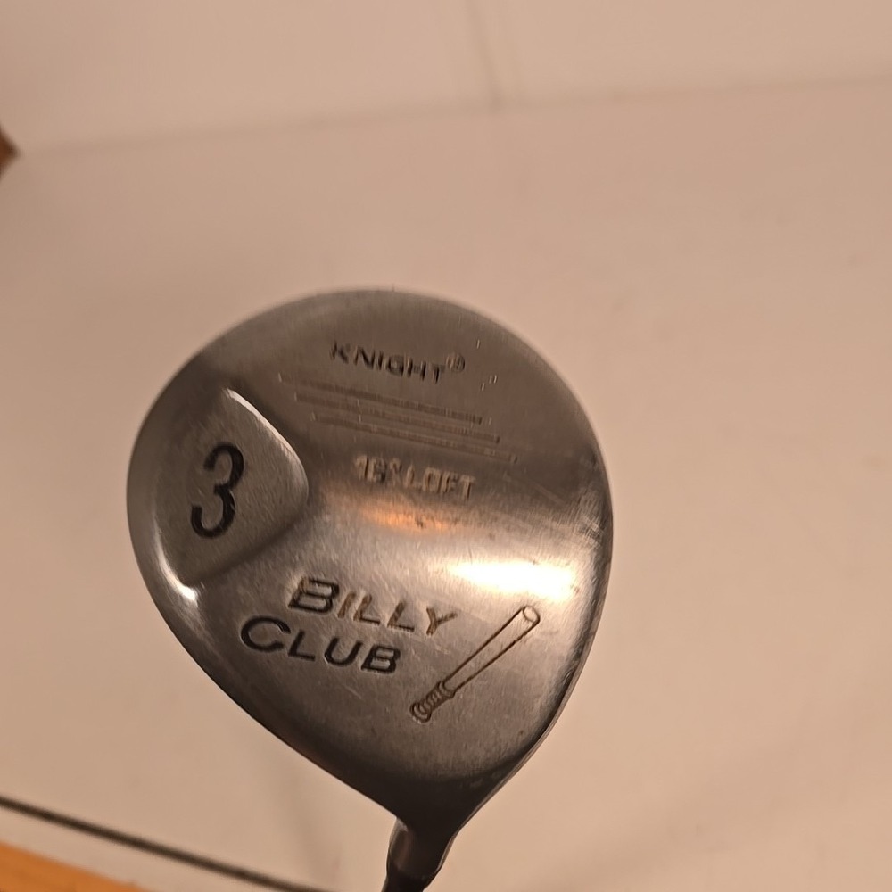 Knight Billy Club 15* #3 Fairway Wood RH Men's Knight Lightspeed Firm Shaft